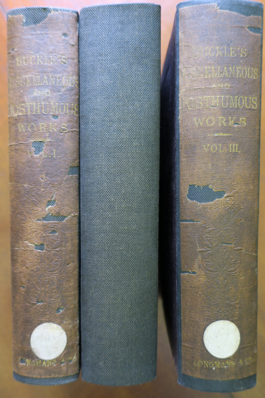 Miscellaneous and Posthumous Works of Henry Thomas Buckle