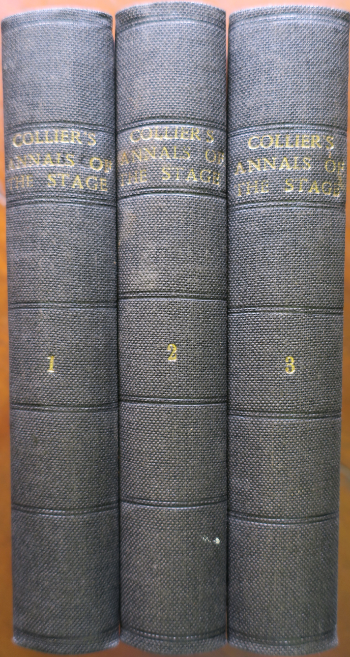 The History of English Dramatic Poetry to the time of Shakespeare: and Annals of the Stage to the Restoration